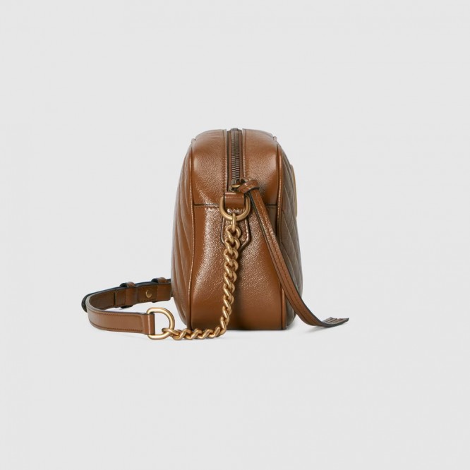 【人気アイテム☆】GUCCI グッチ 〔GGマーモント〕キルティング スモール ショルダーバッグ 447632 0OLFT 2535