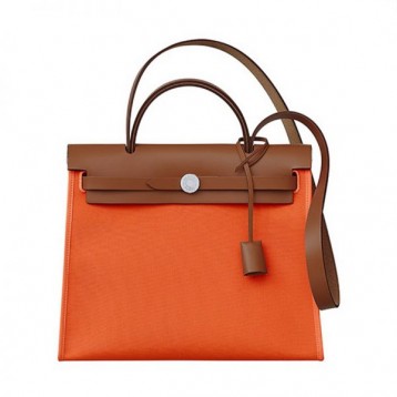 【直営店買付】HERMES エルメス Herbag Zip エールバッグ・ジップ31 Retourneキャンバス H068675CKAR