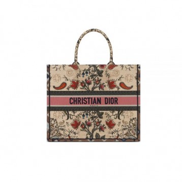 【世界中で大人気♪】Dior 新作21SS DIOR BOOK TOTE ハンドバッグ マルチカラー M1286ZRFX_M884
