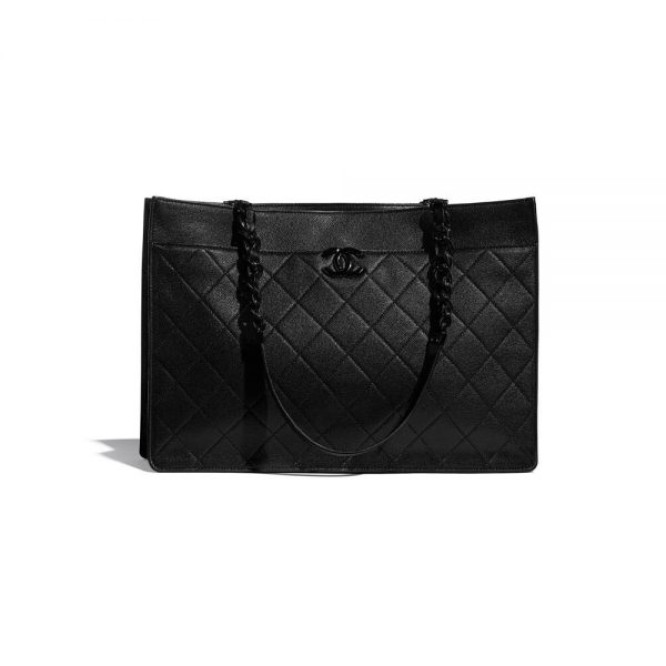 【在庫僅か】CHANEL シャネル21ss ラージトートバッグ 黒 AS2304 B04864 94305