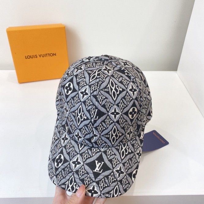 ルイ・2021年最新のキャップ LV ロゴキャップ スポーツ帽子 男女兼用 日よけ 野球帽 帽子 ベースボールキャップ