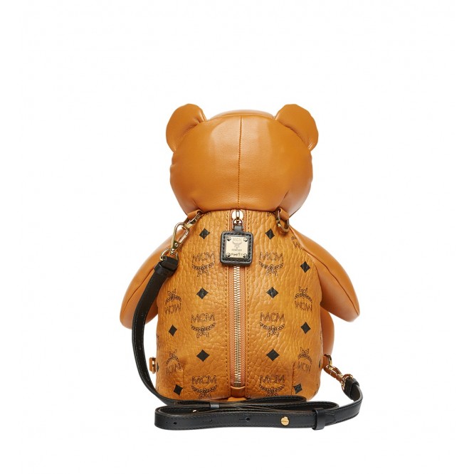 【世界中で大人気】MCM〈Zoo〉ベアードール バックパックCOGNAC コニャックMYZ8AXL27CO001