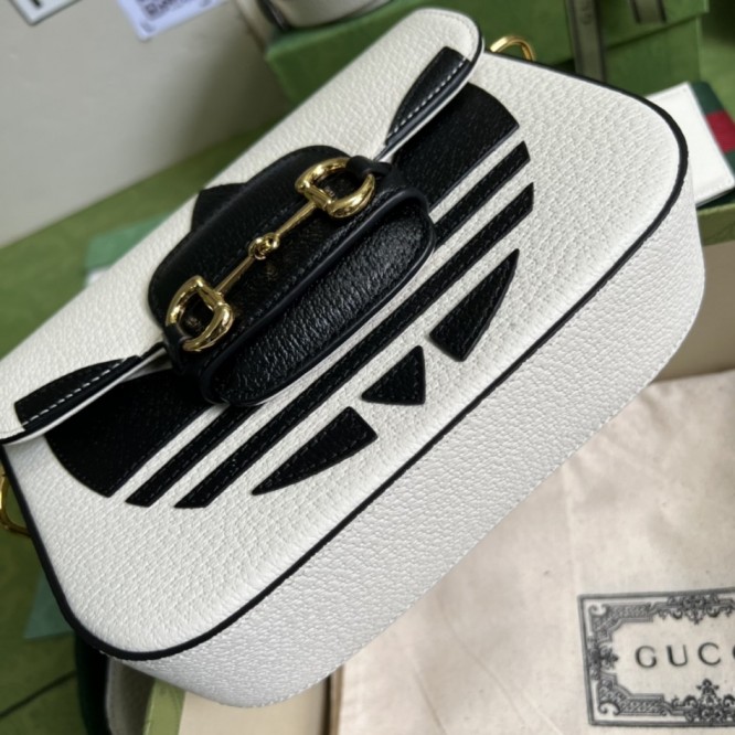 【GUCCI×adidas】ホースビット 1955 ミニバッグ 