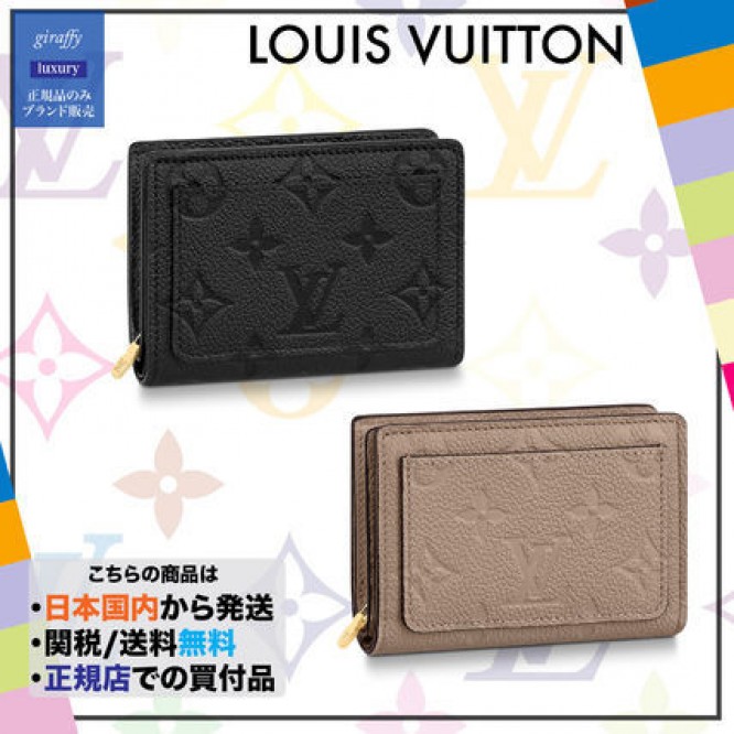 【直営買付】Louis Vuitton ポルトフォイユクレア / 2色