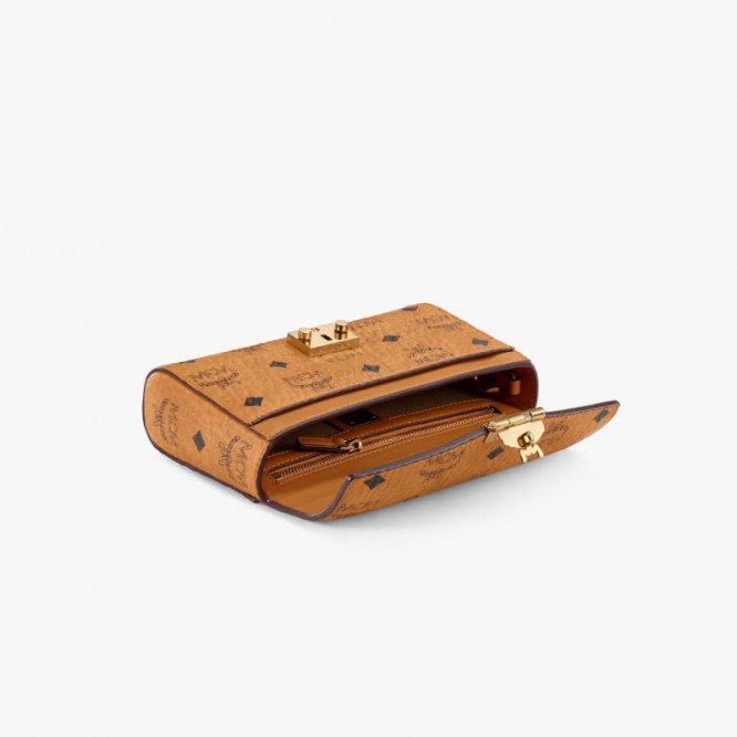 【世界中で大人気】MCM 〈Tracy〉 フラップ クロスボディバッグ ヴィセトス MYZ9SME04CO001