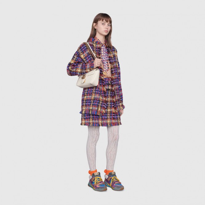 【芸能人愛用☆】GUCCI グッチ 〔GGマーモント〕キルティング スモール ショルダーバッグ 443497 DTDIT 9022