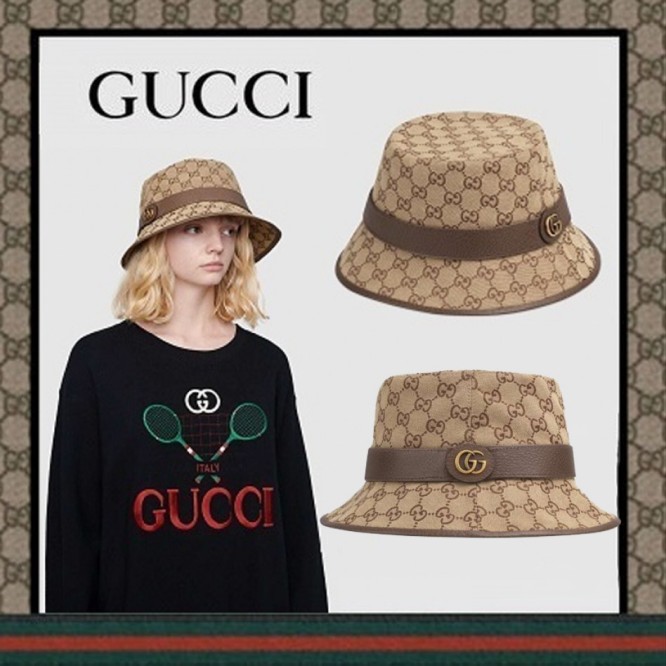 【GUCCI】GGキャンバス バケットハット
