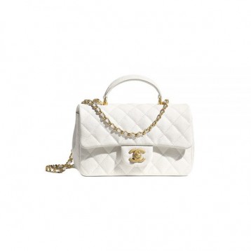 【希少♡人気の☆シャネル】CHANEL シャネル バッグ　トップハンドル ミニ フラップ AS2431 B05576 45002