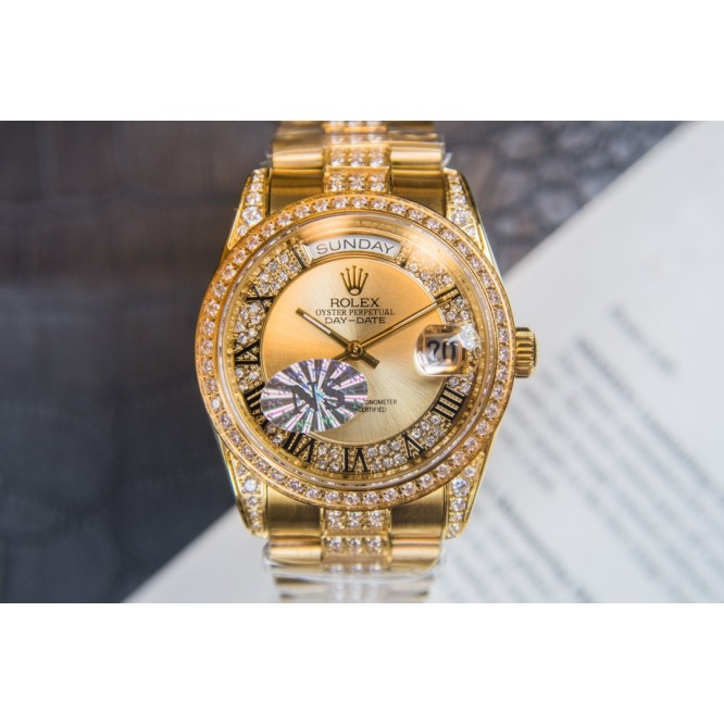 Rolex ロレックス SUPRE品 デイトジャスト Swiss 2836 ムーブメント搭載 GX-2001P1100-RO95