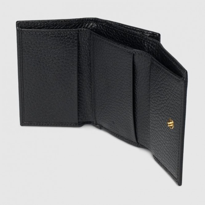 【GUCCI】3つ折り財布〔GGマーモント〕ミディアム ウォレット