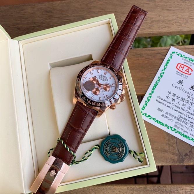 Rolex ロレックス メンズデイトナ Asian 7750 ムーブメント搭載 TSH-2001P400-RO160