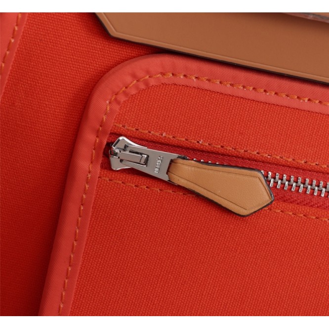 【直営店買付】HERMES エルメス Herbag Zip エールバッグ・ジップ31 Retourneキャンバス H068675CKAR