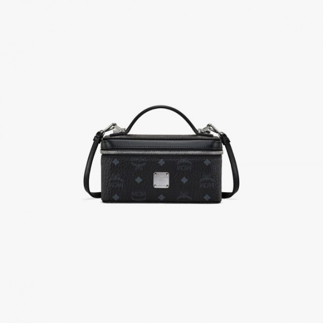 【世界中で大人気】MCM 〈ヴィセトス オリジナル〉ロックスター ヴァニティケース MYZ8AVI01BK001