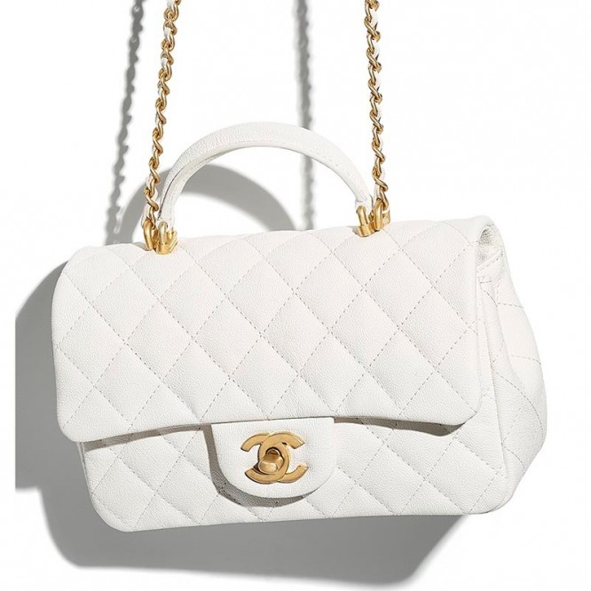 【希少♡人気の☆シャネル】CHANEL シャネル バッグ　トップハンドル ミニ フラップ AS2431 B05576 45002