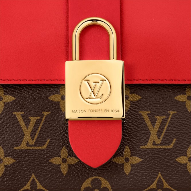【完売必至】LOUIS VUITTON LOCKY BB ロッキー BB MONOGRAM コクリコ M44322