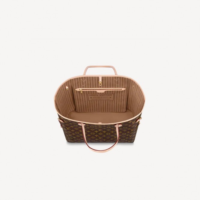 【直営店買付】LOUIS VUITTON ネヴァーフル GM ベージュ 人気バッグ M40990