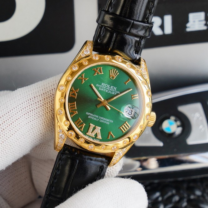 Rolex ロレックス レディ デイトジャスト Asian 8215 ムーブメント搭載 TSH2108J850-RO029B Rolex ロレックス レディ デイトジャスト Asian 8215 ムーブメント搭載 TSH2108J850-RO029B