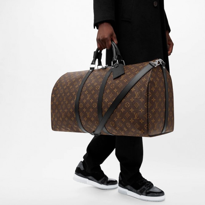 【完売必至】LOUIS VUITTON ルイ ビィトン keepall bandouliere キーポル・バンドリエール 55 M56714