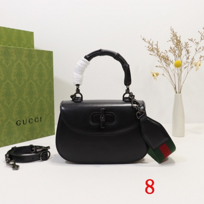 Gucci〔グッチ バンブー 1947〕 スモール トップハンドルバッグ ‎675797 