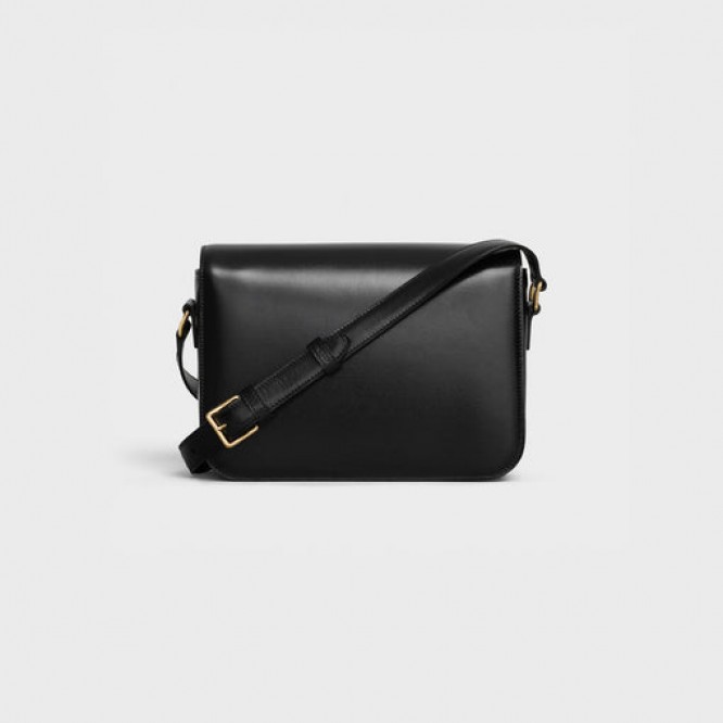 【CELINE】トリオンフ ミディアム ブラック