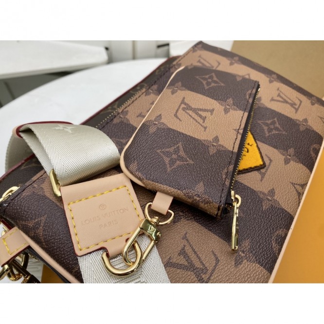22SS【LV×NIGO】トリオ・メッセンジャーM45965