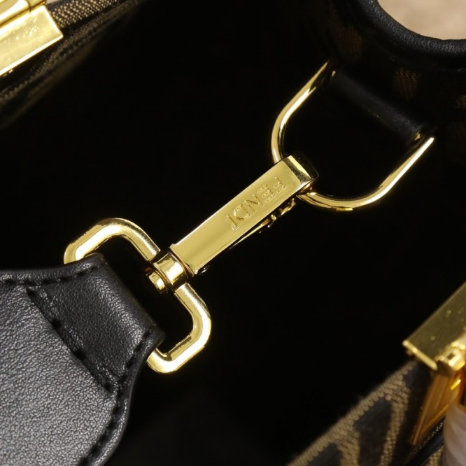 FENDI サンシャイン ミディアム トート バッグ レザー