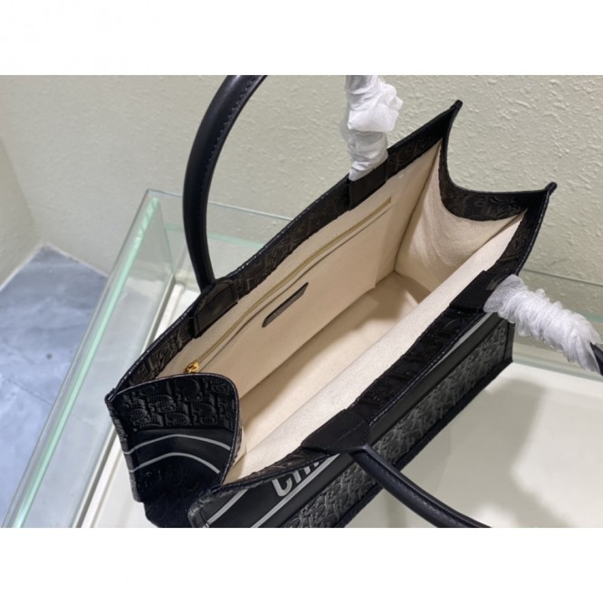 DIOR BOOK TOTE ミディアム Oblique エンボス