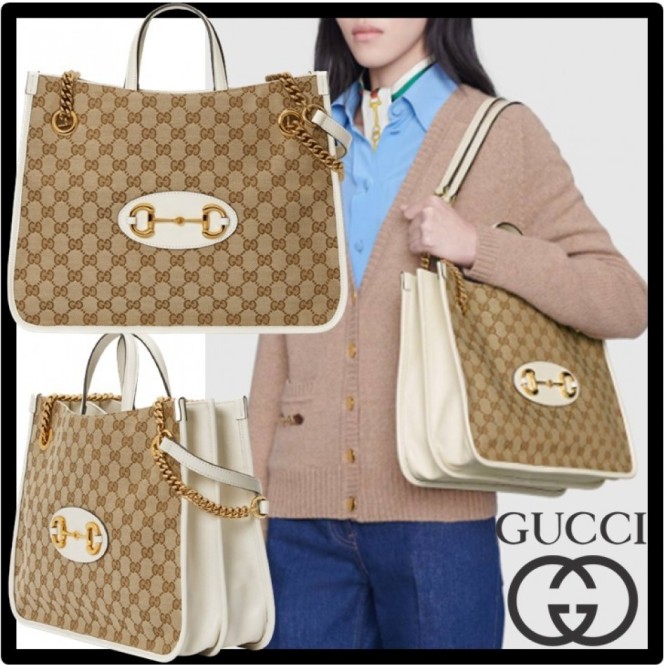 Gucci〔グッチ ホースビット 1955〕ミディアム トートバッグ621144 
