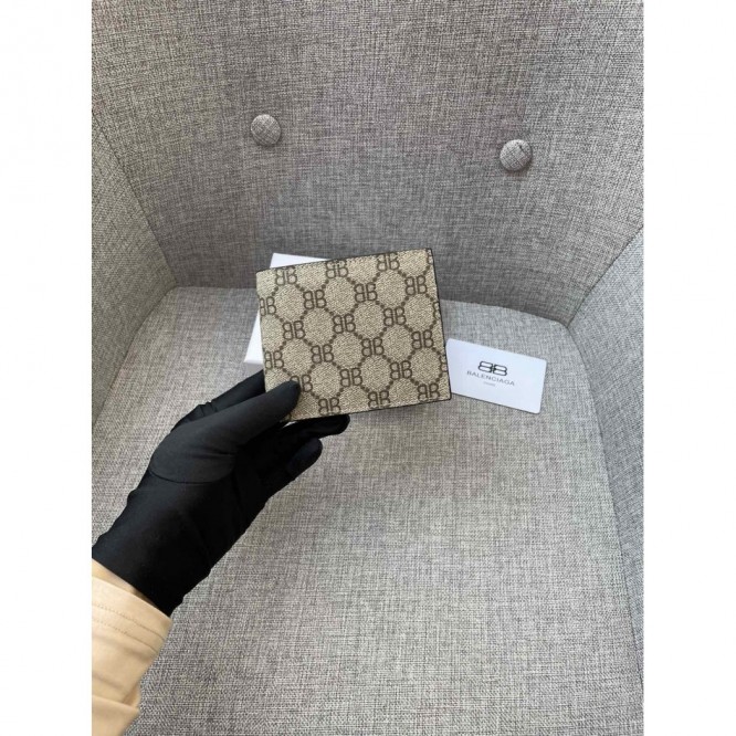 【限定品】BALENCIAGA x GUCCI HACKER コインケース無 折り財布