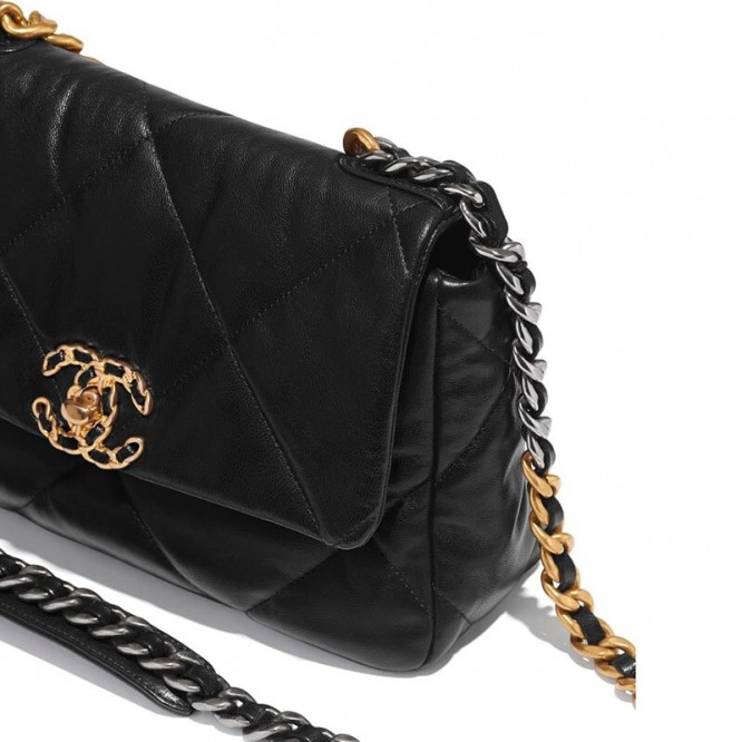 【世界中で大人気】CHANEL シャネル フラップ バッグ 直営店買付 ウィメンズ クラッチ ブラック AS1160 B01901 94305