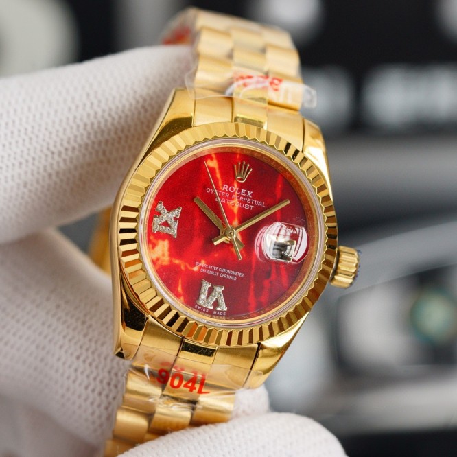 Rolex ロレックス レディ デイトジャスト 2836-2ムーブメント搭載 TSH2108J950-RO028 Rolex ロレックス レディ デイトジャスト 2836-2ムーブメント搭載 TSH2108J950-RO028