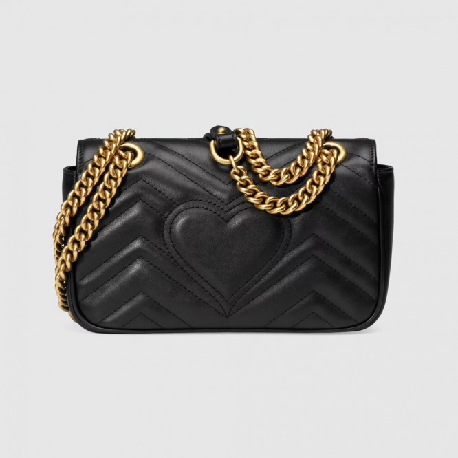 【数量限定☆】GUCCI グッチ 〔GGマーモント〕 キルティング ミニバッグ 446744 DTDIT 1000