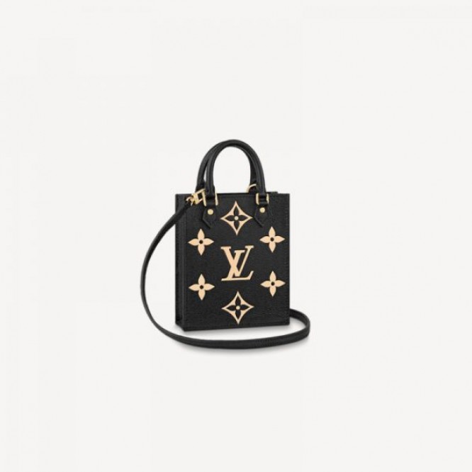 【新商品】LOUIS VUITTON ルイ･ヴィトン プティット・サックプラ バイカラー モノグラム･アンプラント レザー M57937