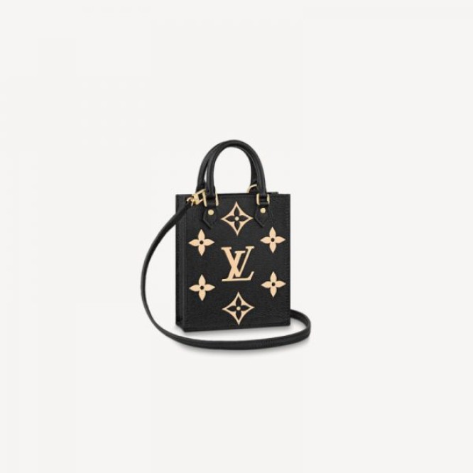【新商品】LOUIS VUITTON ルイ･ヴィトン プティット・サックプラ バイカラー モノグラム･アンプラント レザー M57937