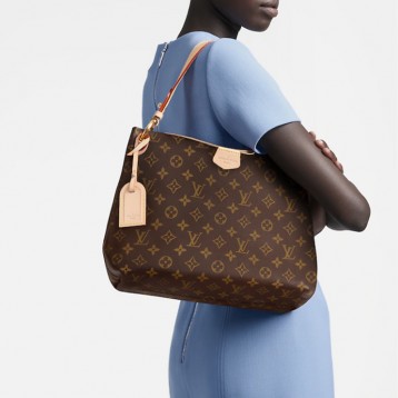 【1223更新商品】LOUIS VUITTON ルイ･ヴィトン グレースフル MM モノグラム ベージュ M43704