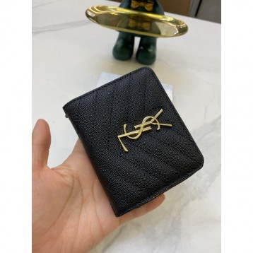 YSL・レザー コンチネンタルウォレット 財布 折財布 YSL・レザー コンチネンタルウォレット 財布 折財布