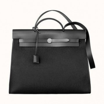 【直営店買付】HERMES エルメス Herbag Zip エールバッグ・ジップ31 Retourneキャンバス H078971CKAA