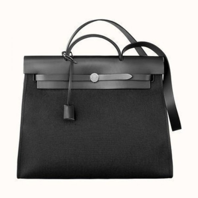 【直営店買付】HERMES エルメス Herbag Zip エールバッグ・ジップ31 Retourneキャンバス H078971CKAA