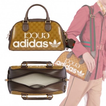 【GUCCI】グッチ adidas x Gucci ミニ ダッフルバッグ