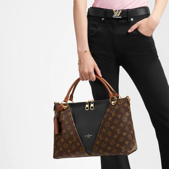 【直営店買付】LOUIS VUITTON V トート MM ウィメンズ クロスボディバッグ トートバッグ  Vuitton M43948