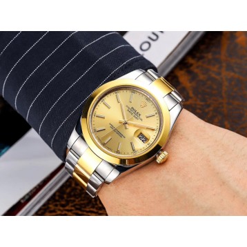 Rolex ロレックス メンズ デイトジャスト Asian 2842ムーブメント搭載 EP-2001P540-RO68 Rolex ロレックス メンズ デイトジャスト Asian 2842ムーブメント搭載 EP-2001P540-RO68