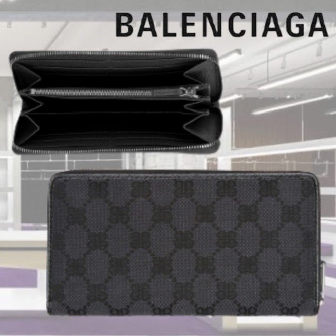 【BALENCIAGA × GUCCI】☆限定品☆ハッカー ジップウォレット