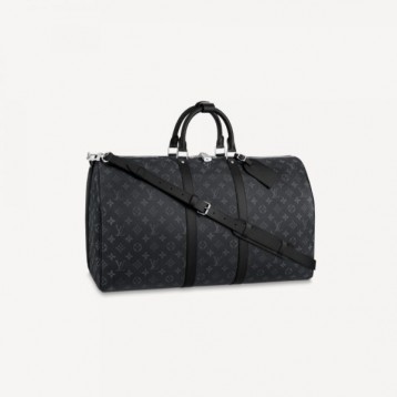 【完売間近】LOUIS VUITTON キーポル・バンドリエール 55 ソフトラゲージ ダッフルバッグ M40605