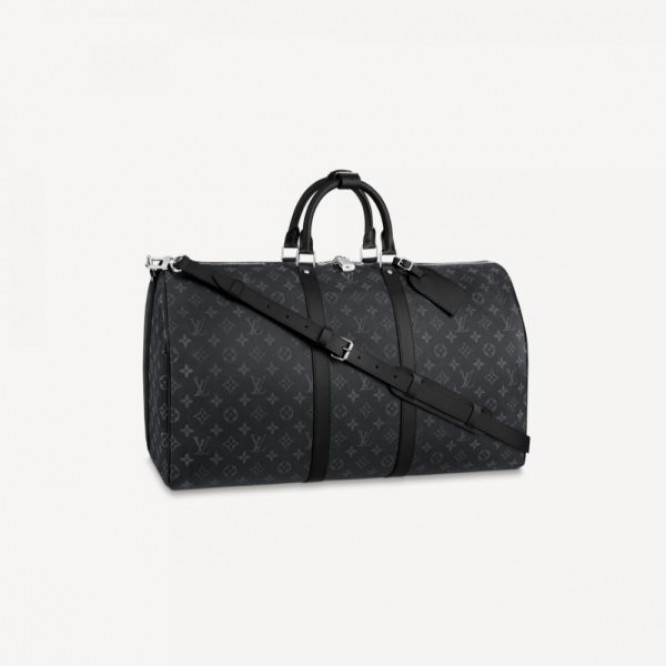 【完売間近】LOUIS VUITTON キーポル・バンドリエール 55 ソフトラゲージ ダッフルバッグ M40605