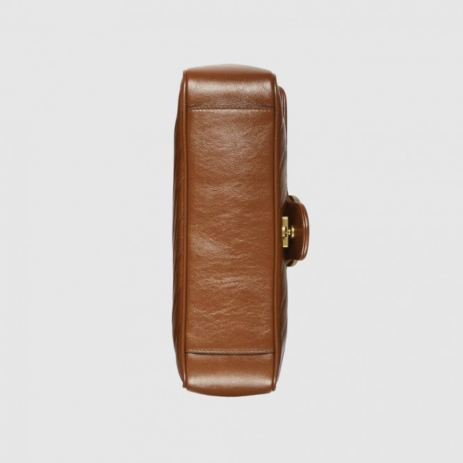 【芸能人愛用☆】GUCCI グッチ 〔GGマーモント〕キルティング スモール ショルダーバッグ ‎‎443497 0OLFT 2535
