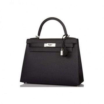【0111更新】HERMES エルメス Kelly ケリー エプソン ブラック シルバー金具 MiniKelly ミニケリー 19cm/20cm/28cm/32cm