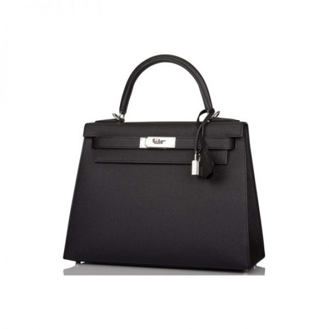 【0111更新】HERMES エルメス Kelly ケリー エプソン ブラック シルバー金具 MiniKelly ミニケリー 19cm/20cm/28cm/32cm