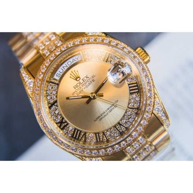Rolex ロレックス SUPRE品 デイトジャスト Swiss 2836 ムーブメント搭載 GX-2001P1100-RO95