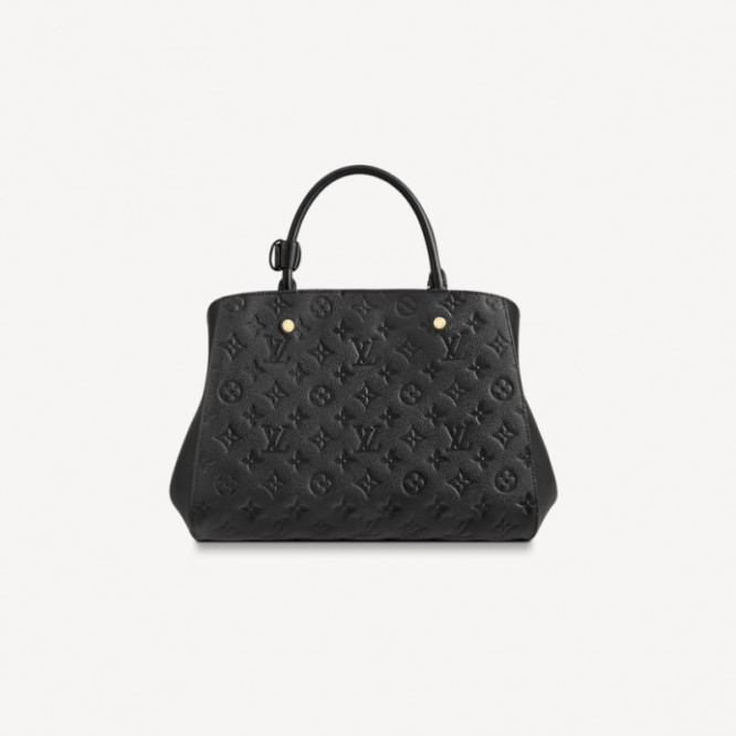 【1223更新商品】LOUIS VUITTON ルイ･ヴィトン モンテーニュ MM モノグラム・アンプラント ノワール M41048