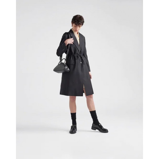 ☆大人気新作☆PRADA プラダ ブラック レザー トップハンドルバッグ 1BB082_2BYA_F0002_V_NEO
